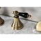 Kingston Brass KS2983PKL Widespread Bathroom Faucet with Brass Pop-Up, Antique Brass KS2983PKL - alternate 6